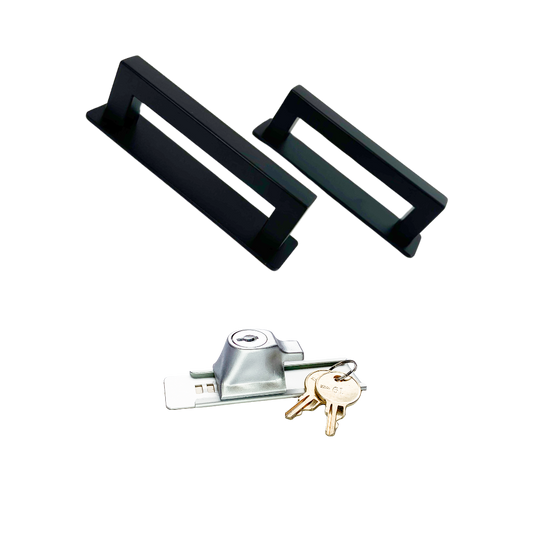 Stick-On Lock & XL Door Handles Bundle