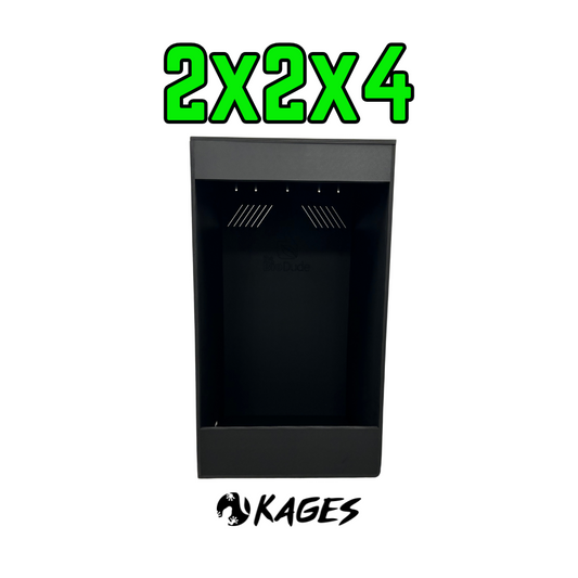2'x2'x4' Premium PVC Vertical Reptile Enclosure