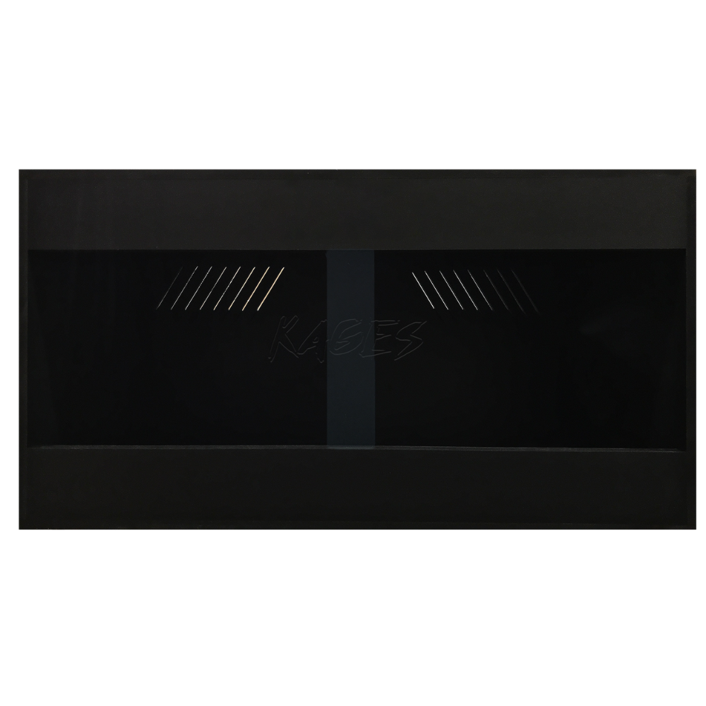 30"x16"x16" Black PVC Reptile Enclosure: Ready to Ship