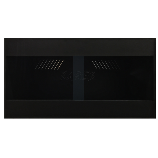 30"x16"x16" Black PVC Reptile Enclosure: Ready to Ship