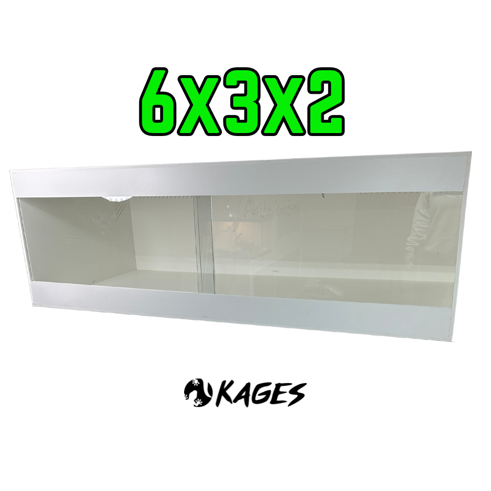 6'x3'x2' Premium PVC Reptile Enclosure