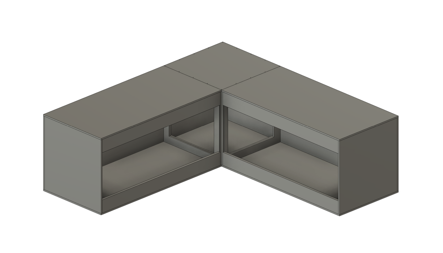 NEW! Corner Unit 2x2x2