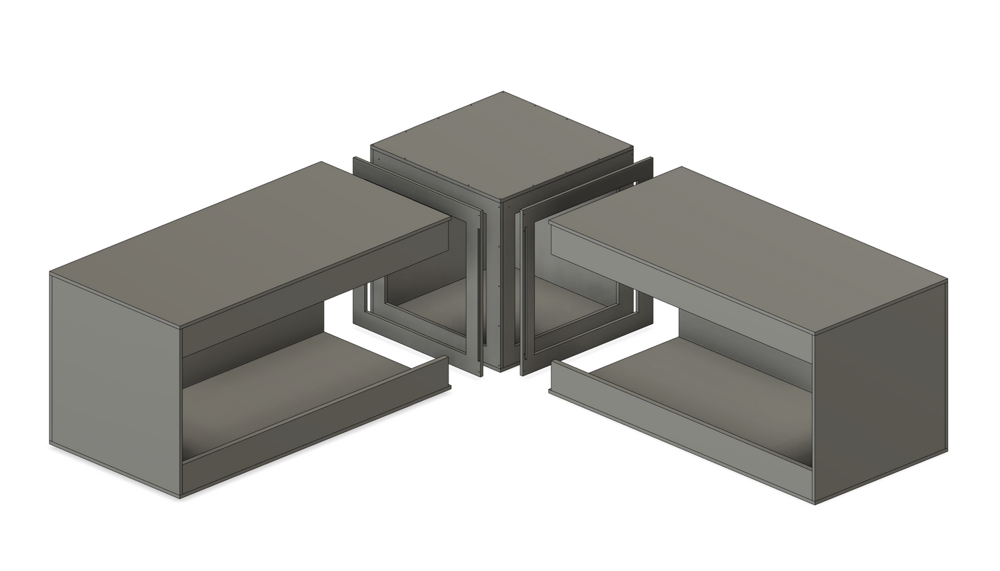NEW! Corner Unit 2x2x2