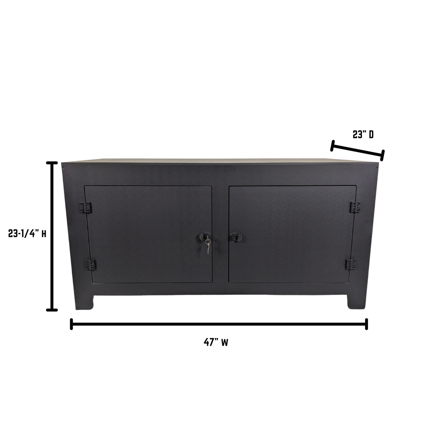 4' Premium PVC Cabinet For Reptile Enclosure