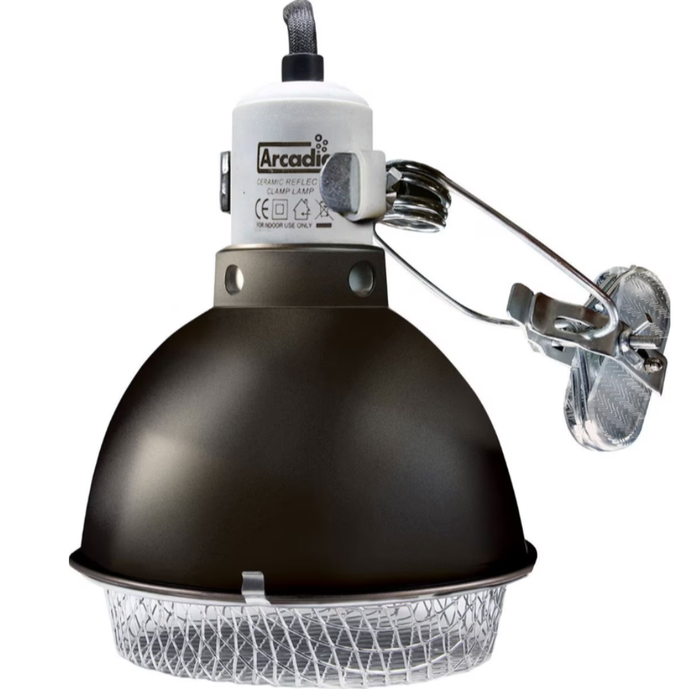 Arcadia Ceramic Reflector Clamp Lamp