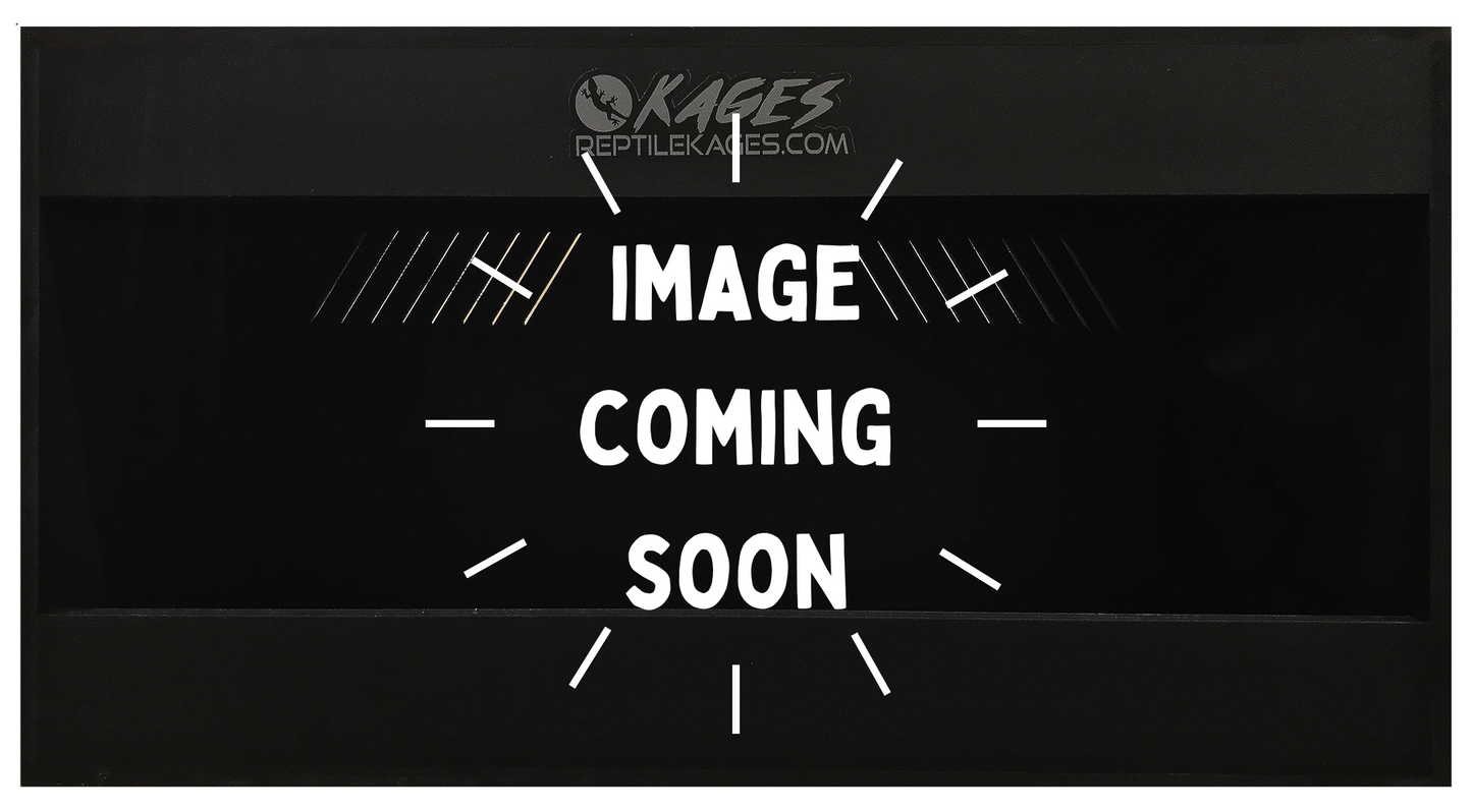 36"x24"x24" / 3'x2'x2' Premium White PVC Reptile Enclosure
