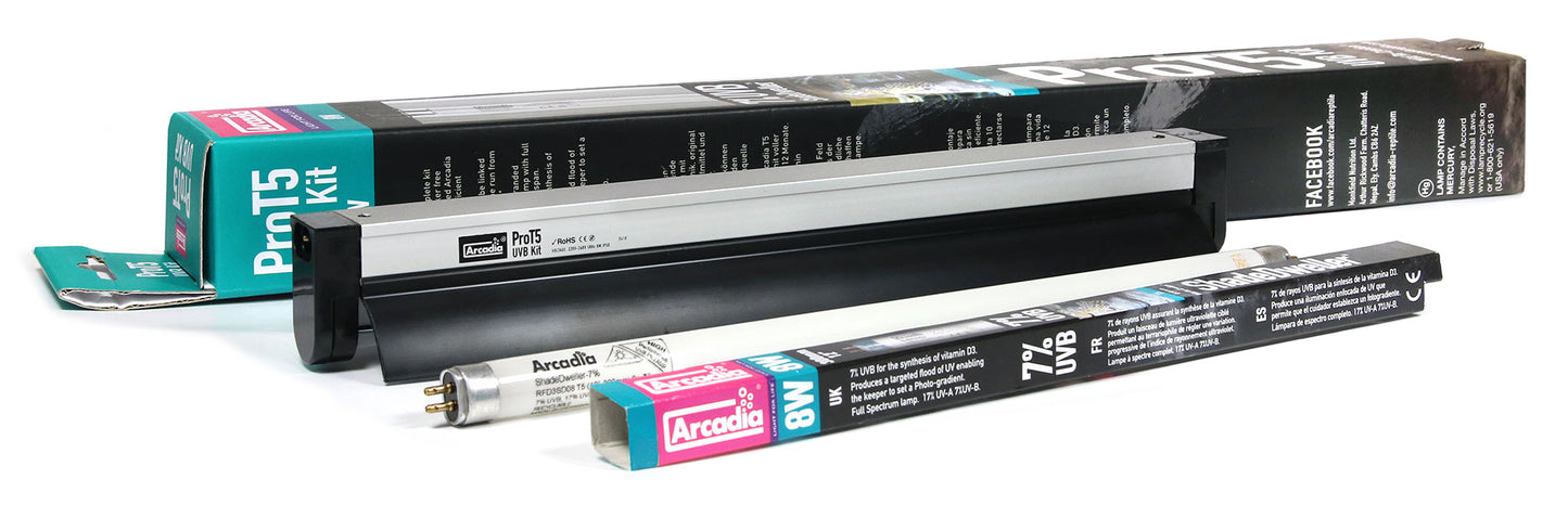 Arcadia Reptile ShadeDweller ProT5 UVB Kit - 12"