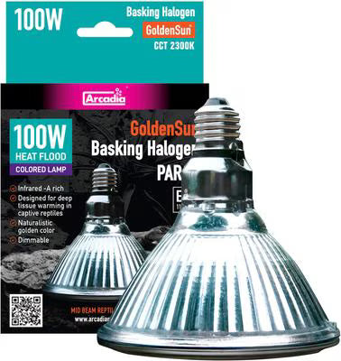 Arcadia Reptile GoldenSun Basking Halogen Heater