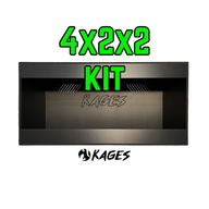 4'x2'x2' Premium PVC Reptile Enclosure Kit