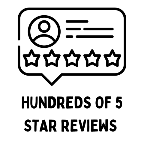 Hundreds of 5 star reviews for our enclosures 