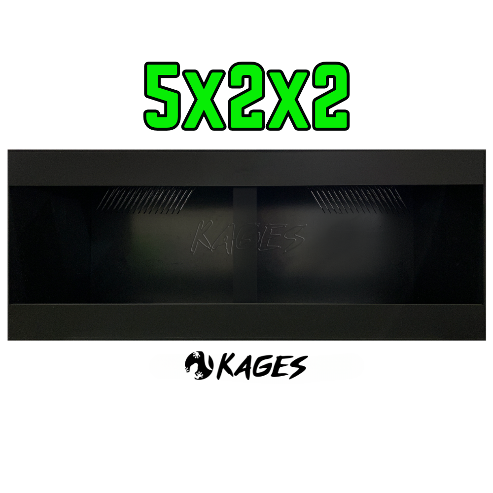 5'x2'x2' Custom PVC Reptile Enclosure | Reptile Kages