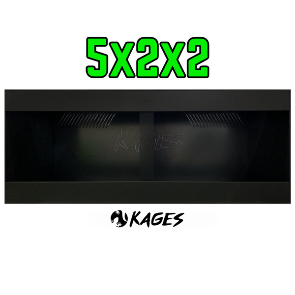 Kage 5'x2'x2' Custom PVC Reptile Enclosure | Reptile Kages