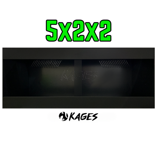 5'x2'x2' Premium PVC Reptile Enclosure: Ready to Ship