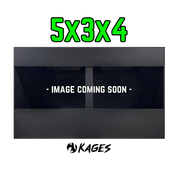 5'x3'x4' Kages Custom Reptile Enclosure / PVC Reptile Cage