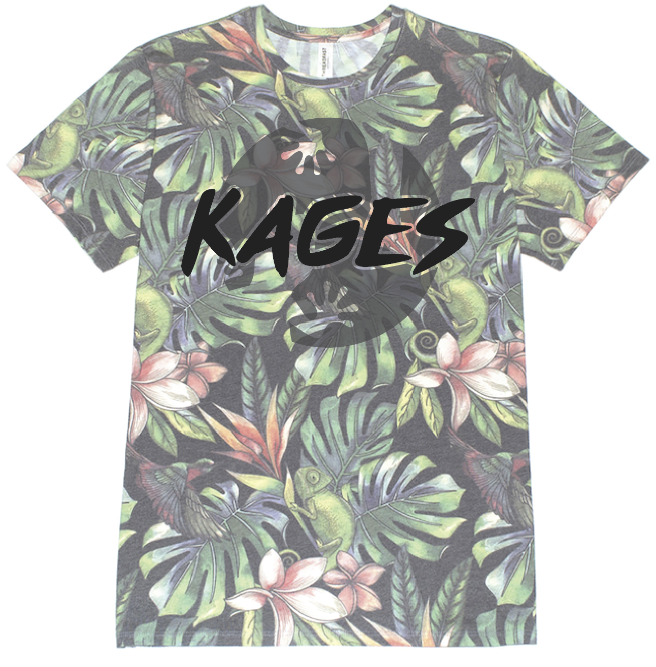 Kages Branded Jungle Print Tee